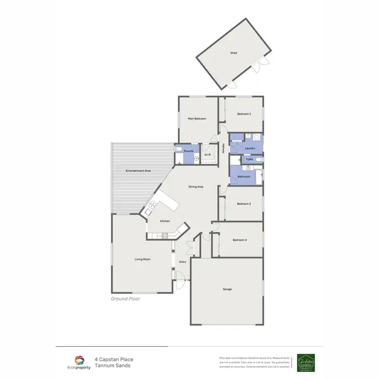 Floorplan of Homely house listing, 4 Capstan Place, Tannum Sands QLD 4680