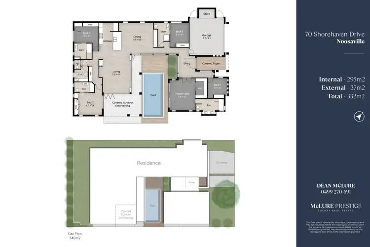 Floorplan of Homely house listing, 70 Shorehaven Drive, Noosa Waters QLD 4566