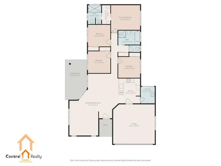Floorplan of Homely house listing, 14 Wren Close, Mareeba QLD 4880