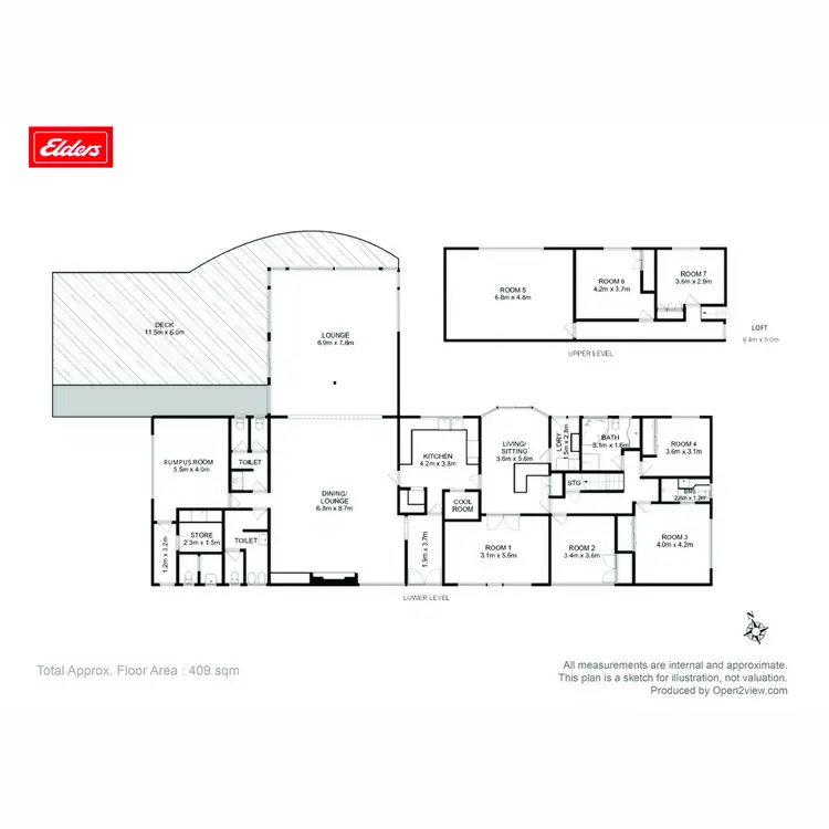 Floorplan of Homely house listing, 6827 Arthur Highway, Port Arthur TAS 7182