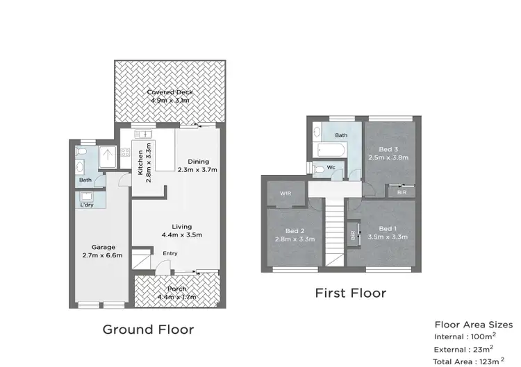Floorplan of Homely townhouse listing, 105/2-10 Coolgardie Street, Elanora QLD 4221