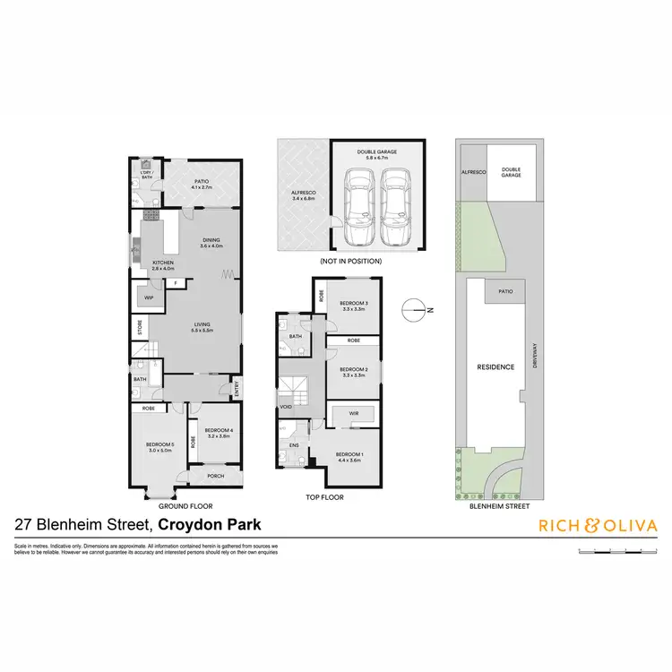 Floorplan of Homely house listing, 27 Blenheim Street, Croydon Park NSW 2133