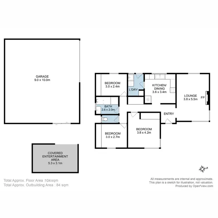 Floorplan of Homely house listing, 10 Dollery Court, Brighton TAS 7030