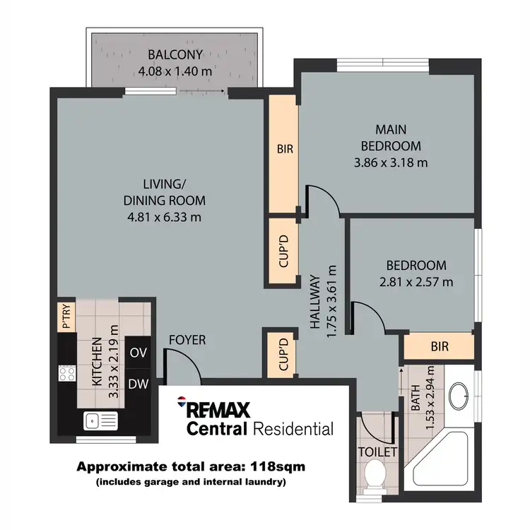 Floorplan of Homely apartment listing, 6/29 Gellibrand Street, Clayfield QLD 4011