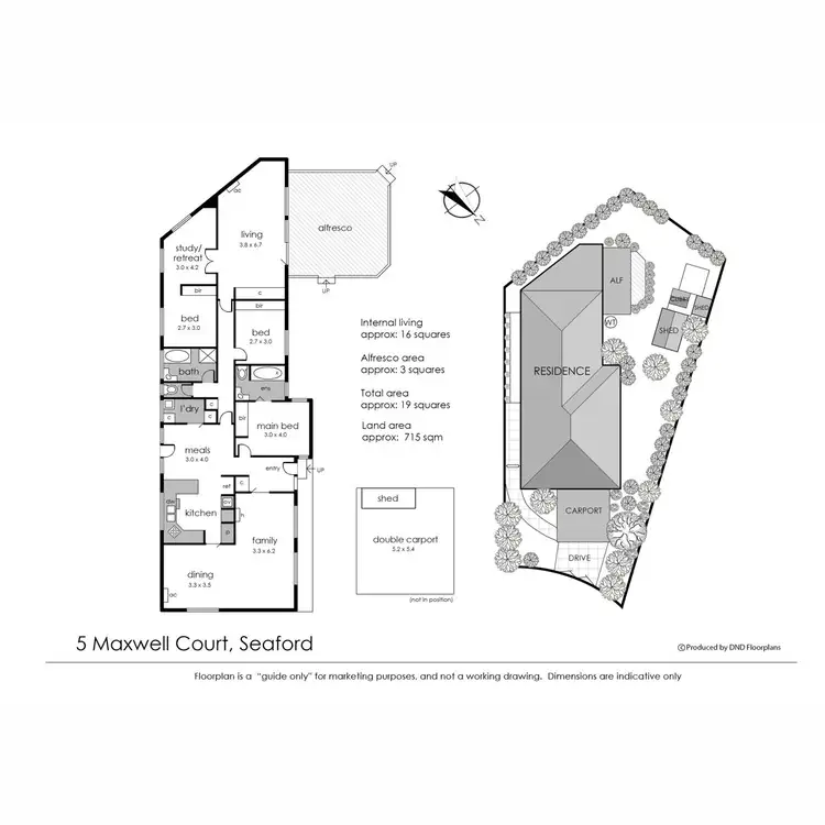 Floorplan of Homely house listing, 5 Maxwell Court, Seaford VIC 3198