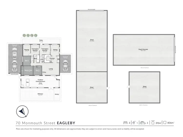 Floorplan of Homely house listing, 70 Monmouth Street, Eagleby QLD 4207