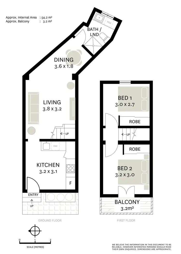 Floorplan of Homely terrace listing, 2 Ryder Street, Darlinghurst NSW 2010