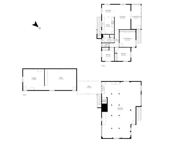 Floorplan of Homely house listing, 4 Cameron Street, Bundaberg North QLD 4670