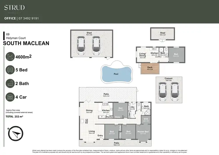 Floorplan of Homely house listing, 69 Holyman Court, South Maclean QLD 4280