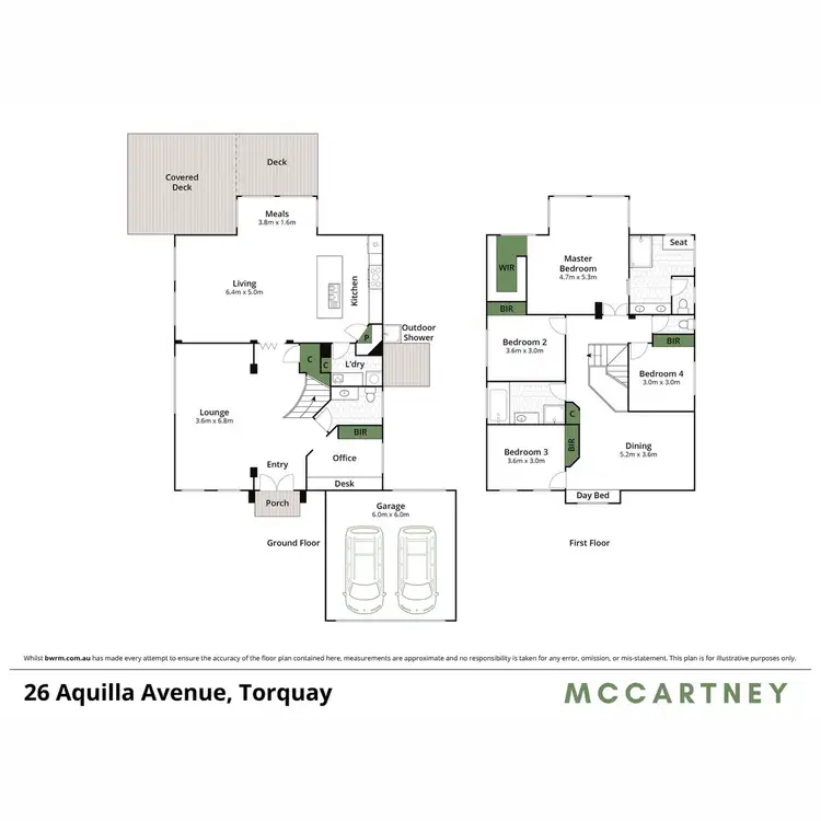 Floorplan of Homely house listing, 26 Aquilla Avenue, Torquay VIC 3228