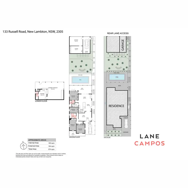 Floorplan of Homely house listing, 133 Russell Road, New Lambton NSW 2305