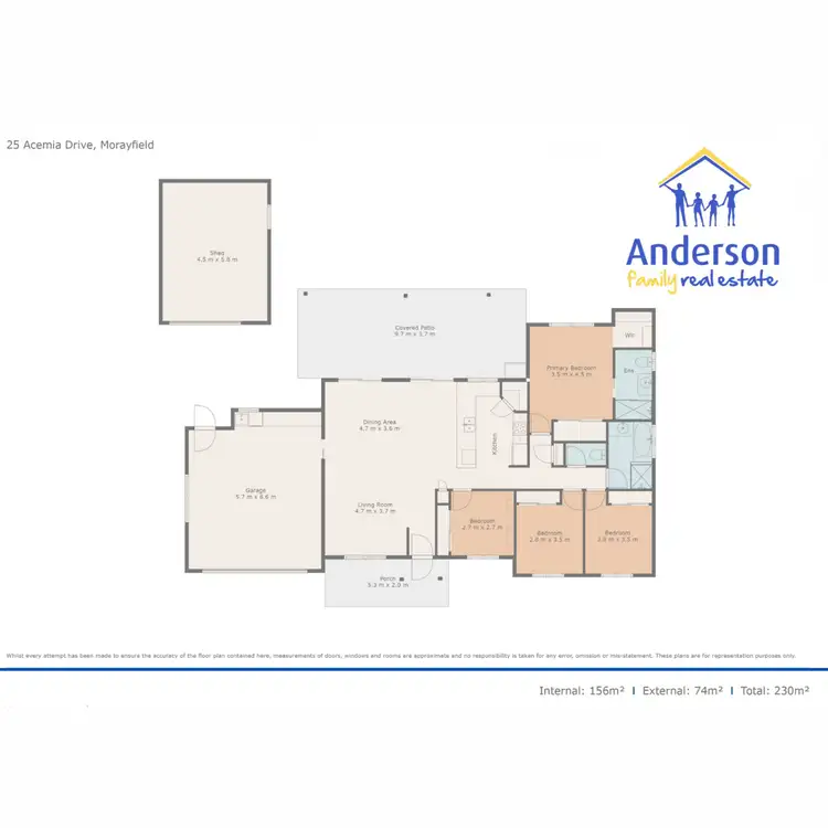 Floorplan of Homely house listing, 25 Acemia Drive, Morayfield QLD 4506