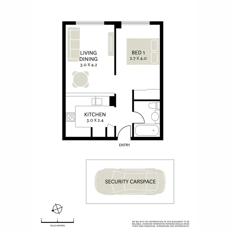 Floorplan of Homely apartment listing, 31/189 Phillip Street, Waterloo NSW 2017
