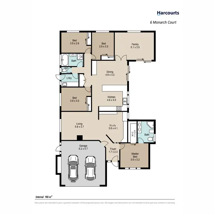 Floorplan of Homely house listing, 6 Monarch Court, Kallangur QLD 4503