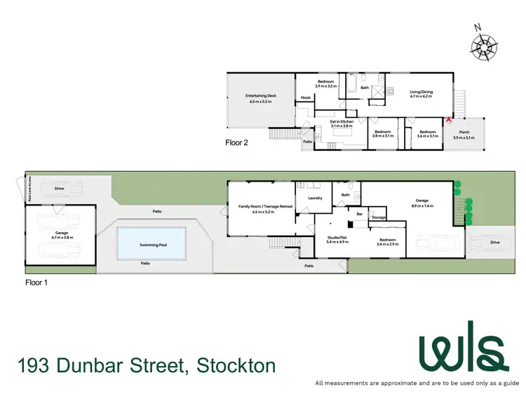 Floorplan of Homely house listing, 193 Dunbar Street, Stockton NSW 2295