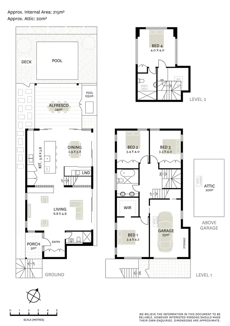 Floorplan of Homely house listing, 35 Moodie Street, Rozelle NSW 2039