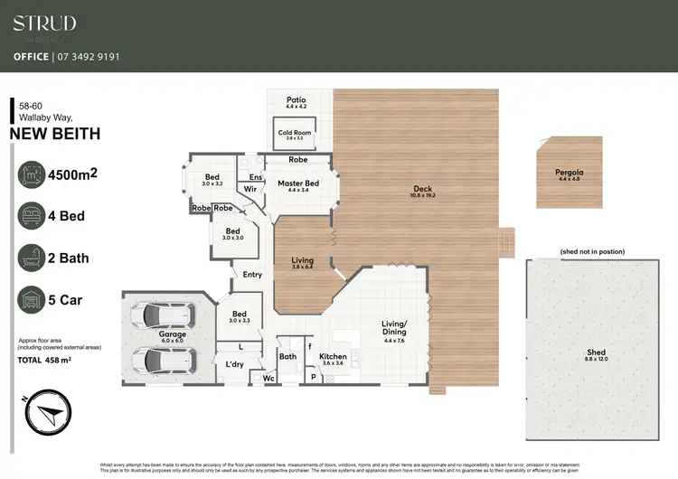 Floorplan of Homely house listing, 58-60 Wallaby Way, New Beith QLD 4124