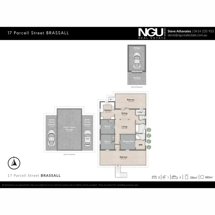 Floorplan of Homely house listing, 17 Parcell Street, Brassall QLD 4305