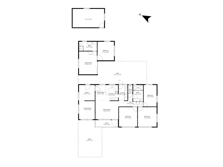 Floorplan of Homely house listing, 6 Peatey Street, Kepnock QLD 4670