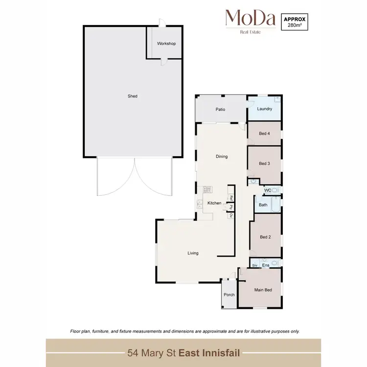Floorplan of Homely house listing, 54 Mary Street, East Innisfail QLD 4860