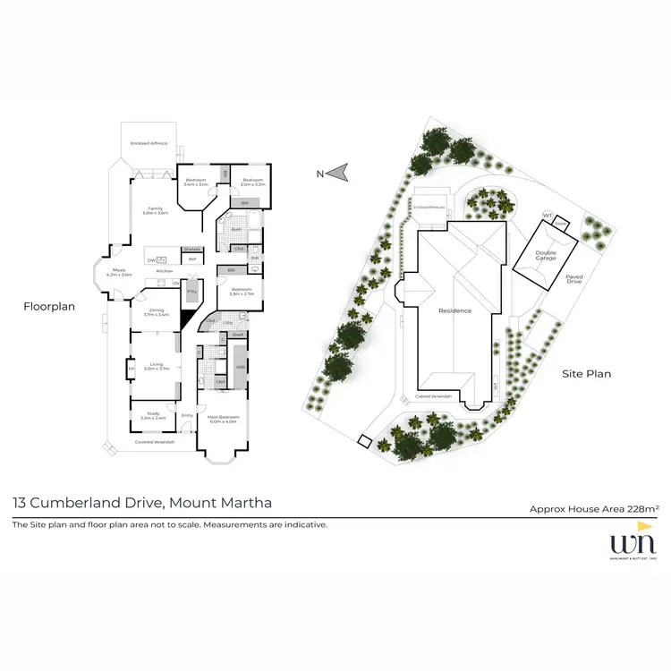 Floorplan of Homely house listing, 13 Cumberland Drive, Mount Martha VIC 3934