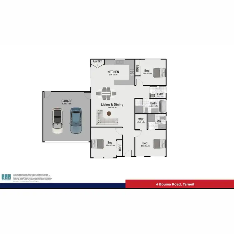 Floorplan of Homely house listing, 4 Bouma Road, Tarneit VIC 3029