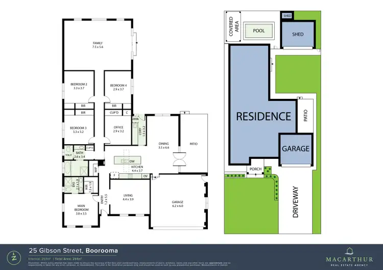 Floorplan of Homely house listing, 25 Gibson Street, Boorooma NSW 2650