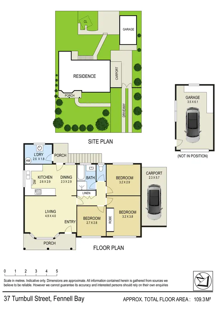 Floorplan of Homely house listing, 37 Turnbull Street, Fennell Bay NSW 2283