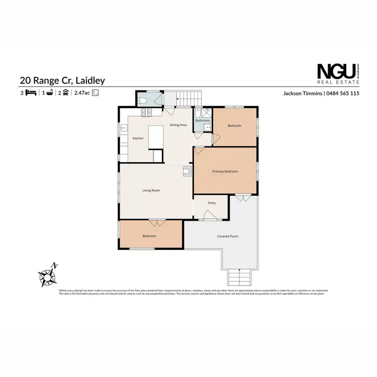 Floorplan of Homely house listing, 20 Range Crescent, Laidley QLD 4341