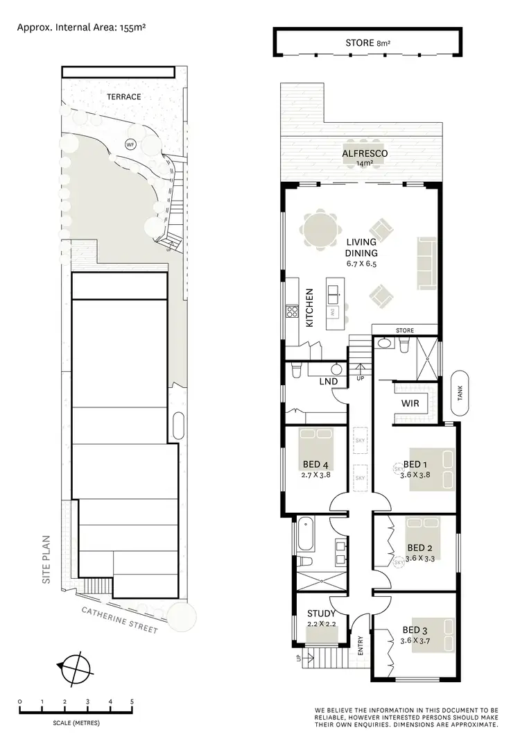 Floorplan of Homely house listing, 383 Catherine Street, Lilyfield NSW 2040