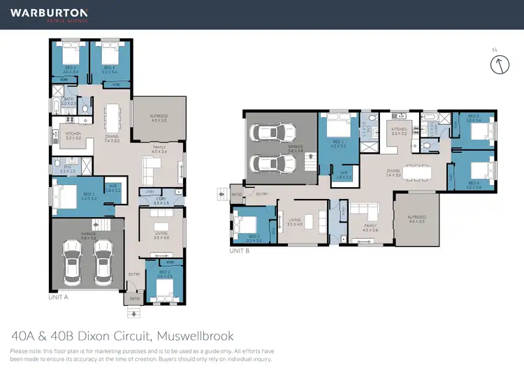 Floorplan of Homely house listing, 40 A & B Dixon Circuit, Muswellbrook NSW 2333
