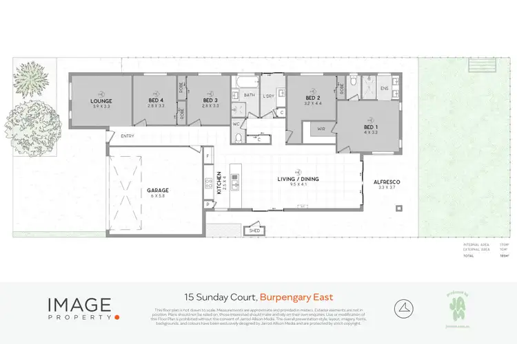 Floorplan of Homely house listing, 15 Sunday Court, Burpengary East QLD 4505