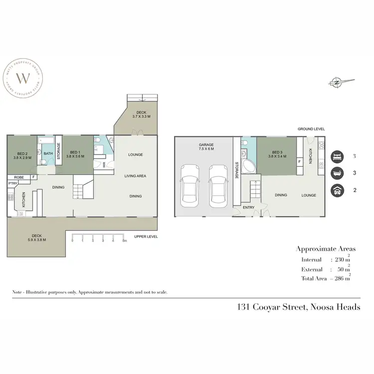 Floorplan of Homely house listing, 131 Cooyar Street, Noosa Heads QLD 4567