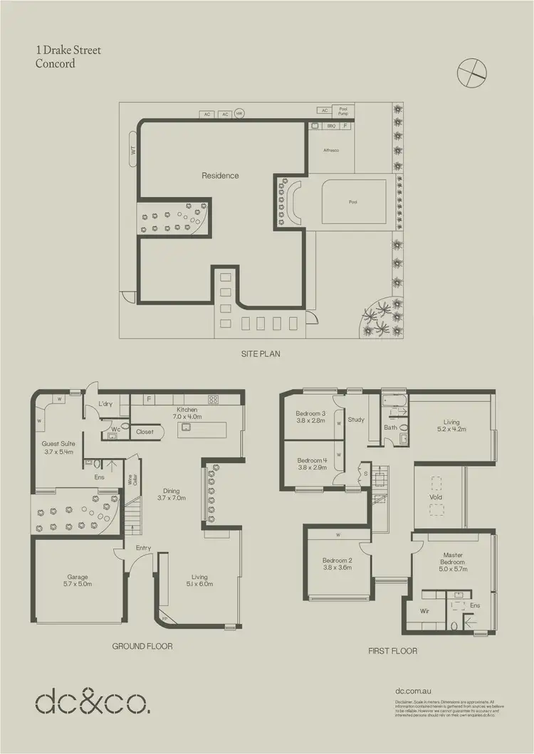 Floorplan of Homely house listing, 1 Drake Street, Concord NSW 2137