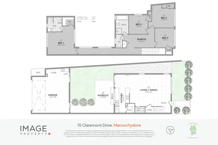 Floorplan of Homely house listing, 15 Claremont Drive, Maroochydore QLD 4558