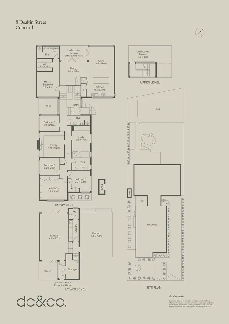 Floorplan of Homely house listing, 8 Deakin Street, Concord NSW 2137