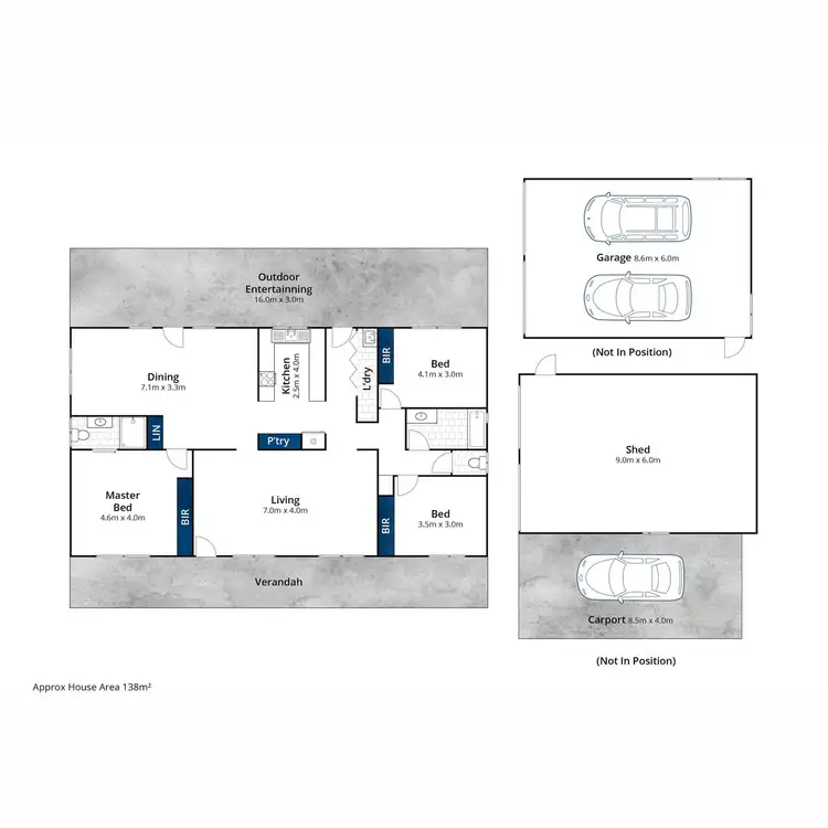 Floorplan of Homely house listing, 45 Moore Road, Burpengary East QLD 4505