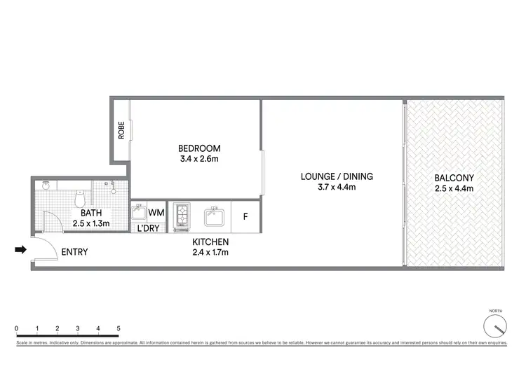 Floorplan of Homely apartment listing, 902/178 Thomas Street, Haymarket NSW 2000