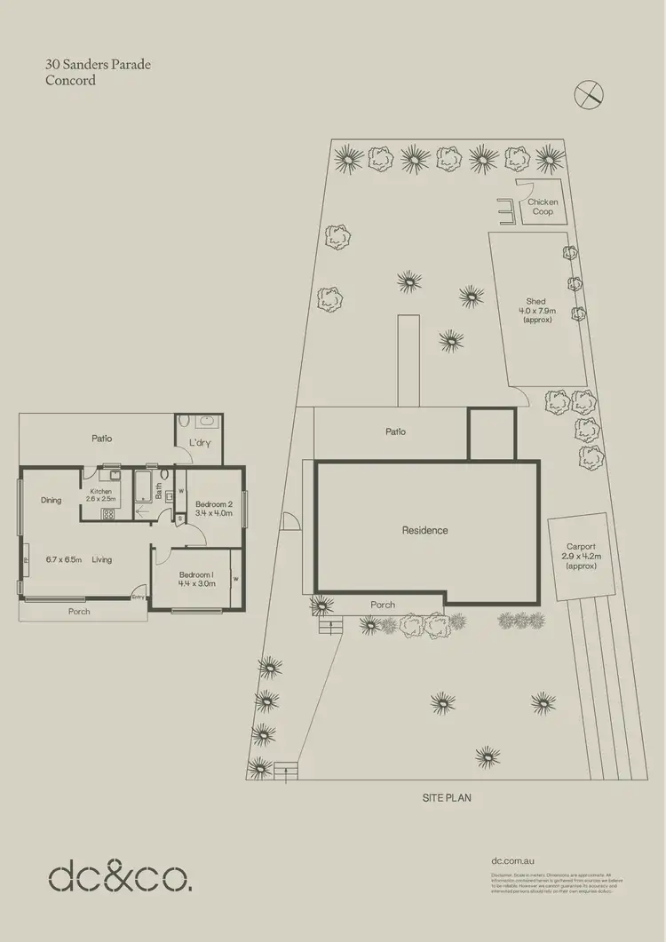 Floorplan of Homely house listing, 30 Sanders Parade, Concord NSW 2137
