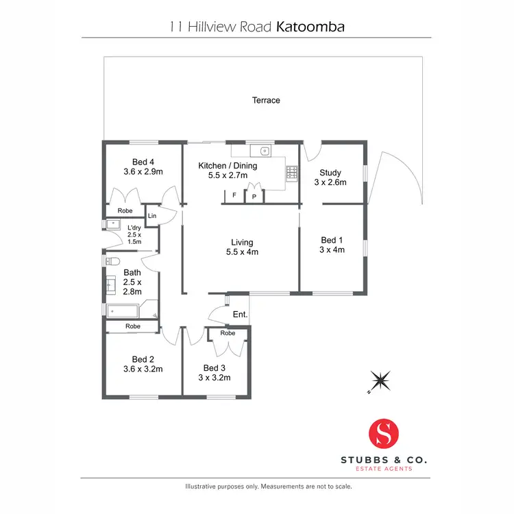 Floorplan of Homely house listing, 11 Hillview Road, Katoomba NSW 2780