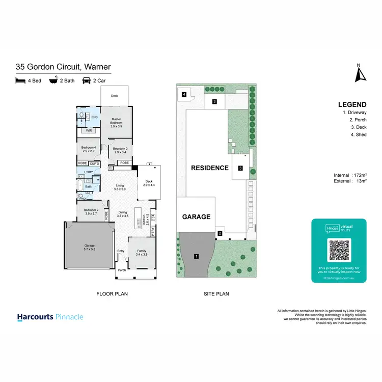 Floorplan of Homely house listing, 35 Gordon Circuit, Warner QLD 4500