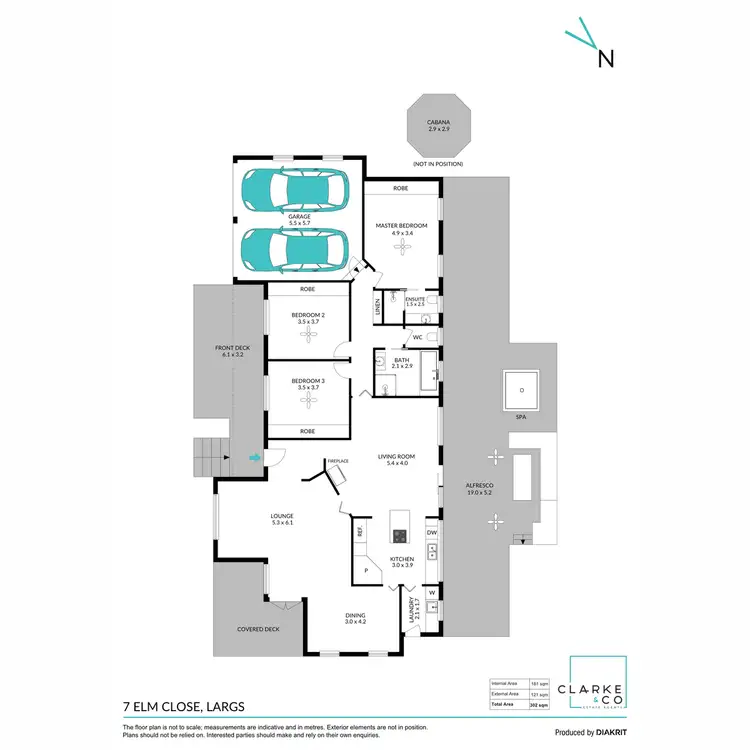 Floorplan of Homely house listing, 7 Elm Close, Largs NSW 2320