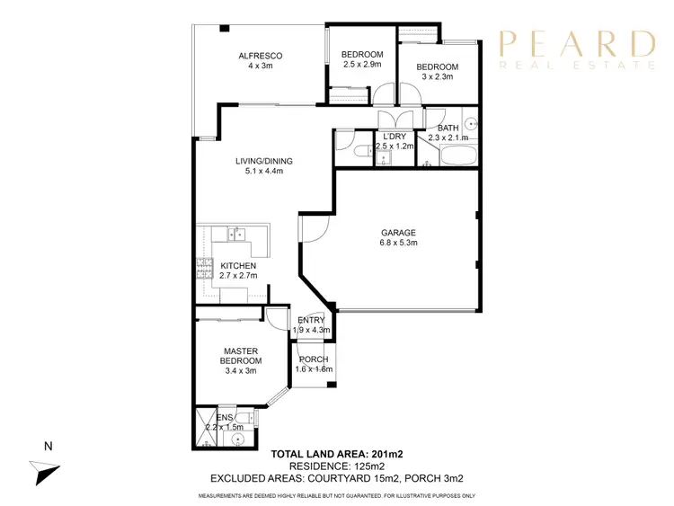 Floorplan of Homely unit listing, 18C Shipley Place, Westminster WA 6061