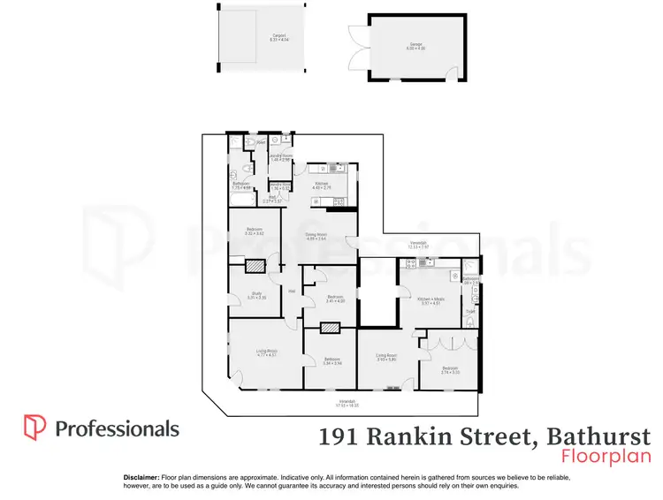 Floorplan of Homely house listing, 191 Rankin Street, Bathurst NSW 2795