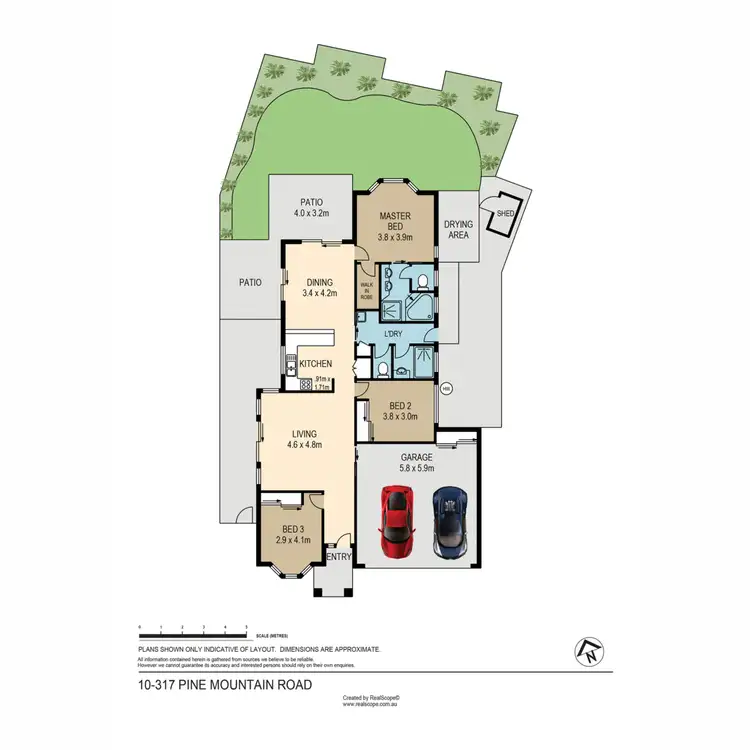 Floorplan of Homely unit listing, 10/317 Pine Mountain Road, Mount Gravatt East QLD 4122