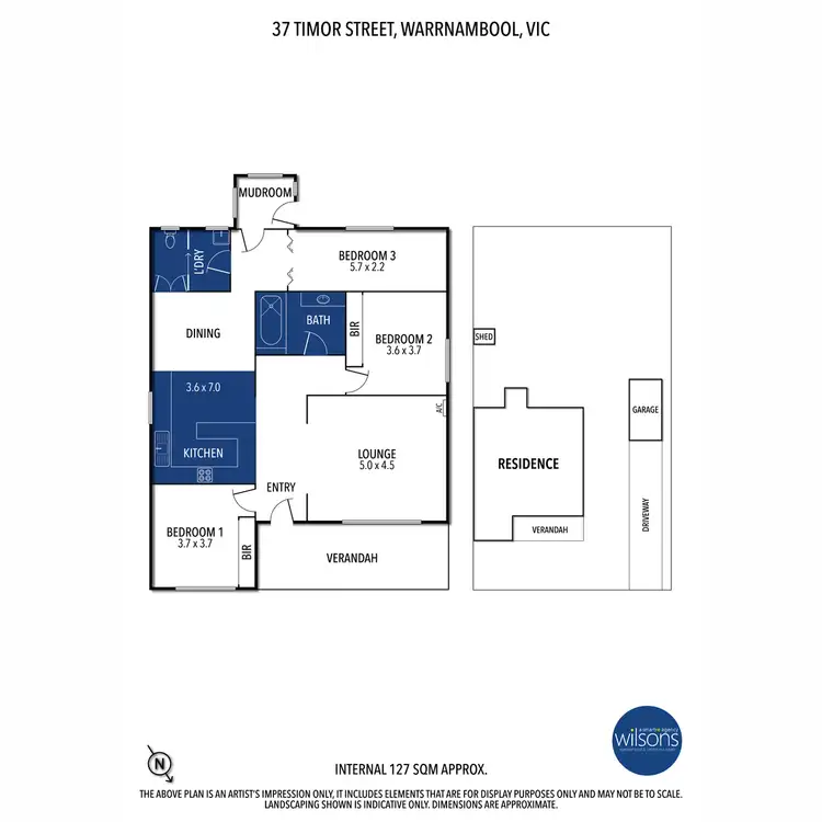 Floorplan of Homely house listing, 37 Timor Street, Warrnambool VIC 3280