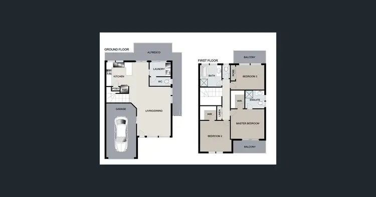 Floorplan of Homely townhouse listing, 58/10 Kaija Street, Mount Gravatt East QLD 4122