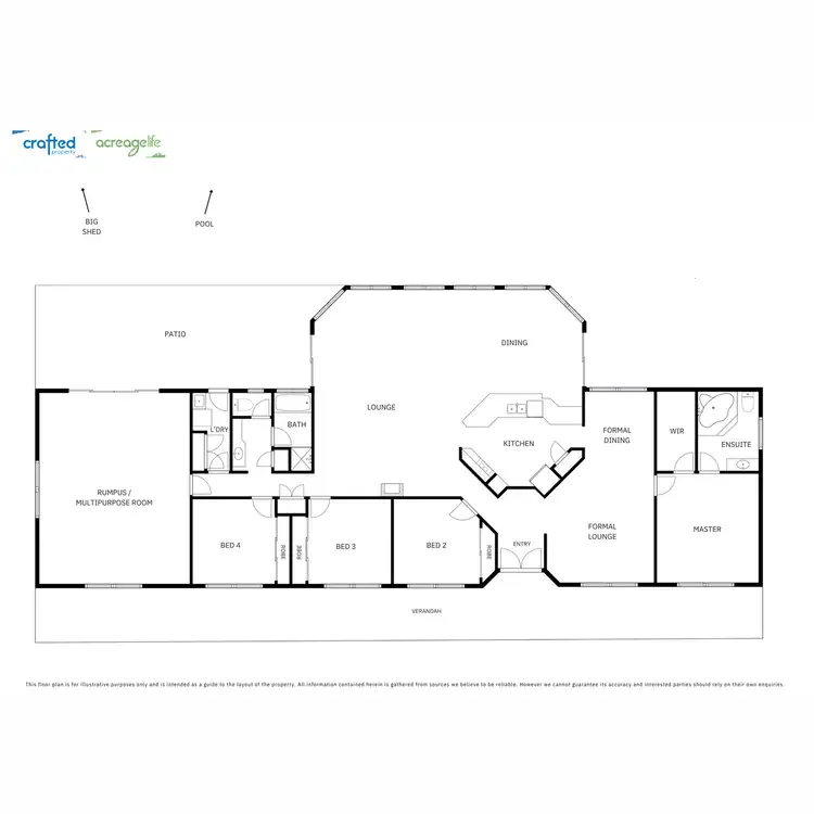 Floorplan of Homely house listing, 85 Wallaby Way, New Beith QLD 4124