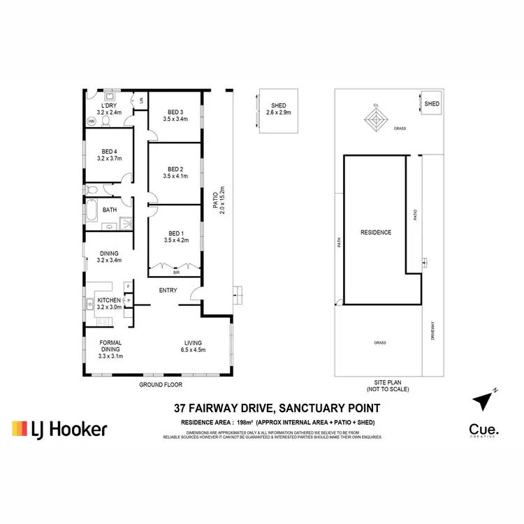 Floorplan of Homely house listing, 37 Fairway Drive, Sanctuary Point NSW 2540