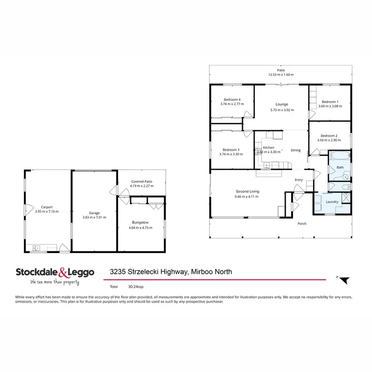 Floorplan of Homely house listing, 3235 Strzelecki Highway, Mirboo North VIC 3871